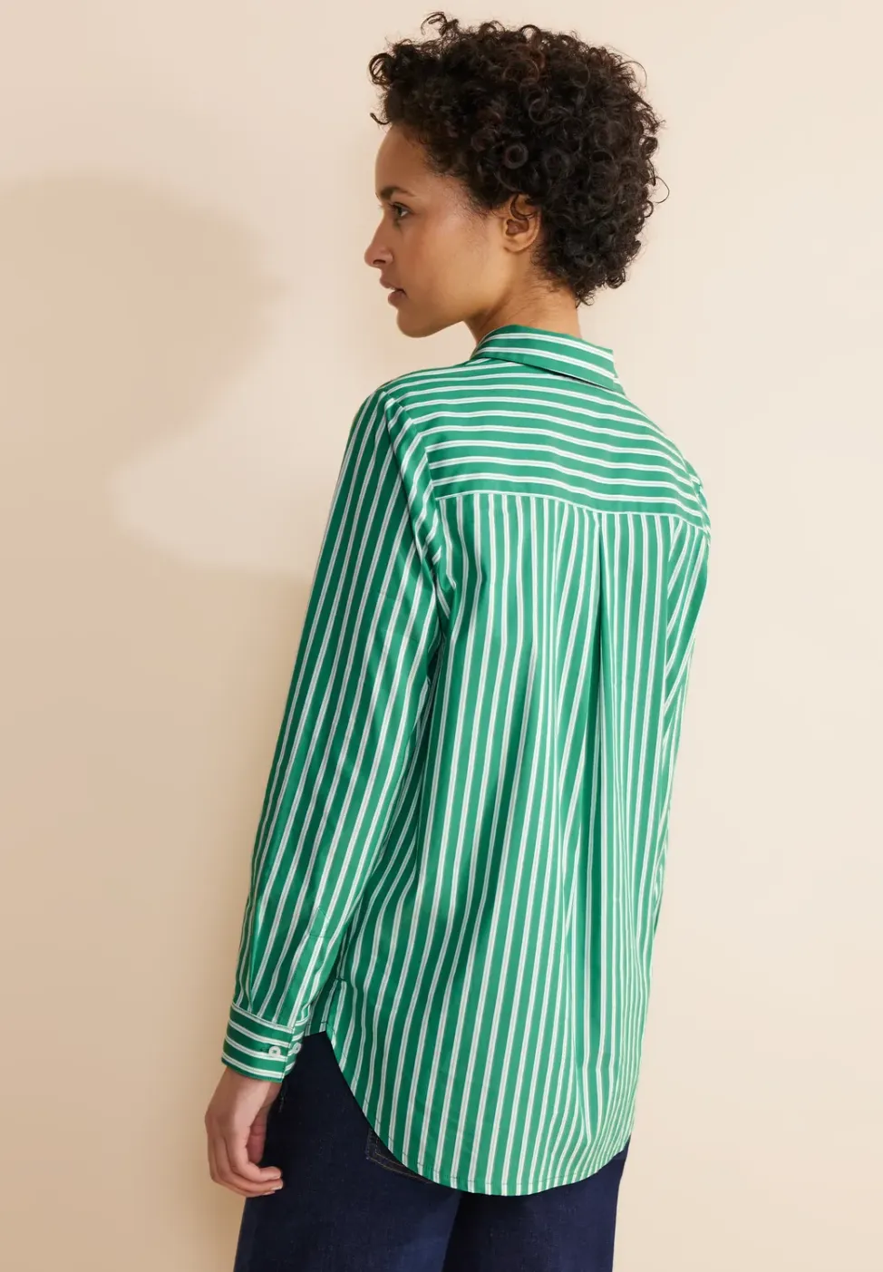 Shirtblouse met strepen