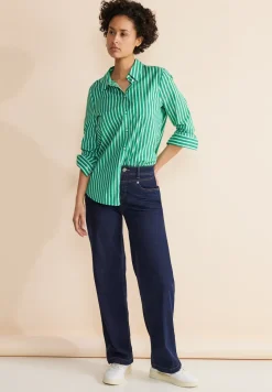 Shirtblouse met strepen