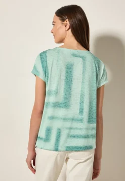Shirt in burnout look