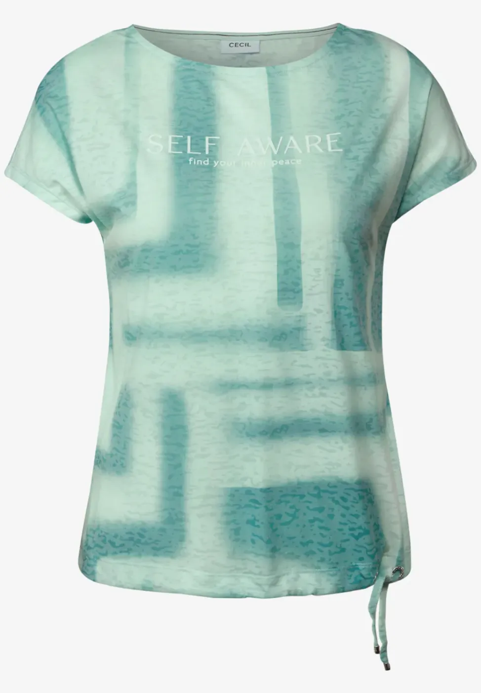 Shirt in burnout look