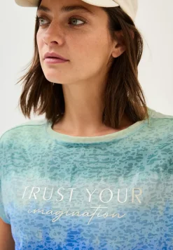 Shirt in burnout look