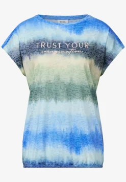 Shirt in burnout look