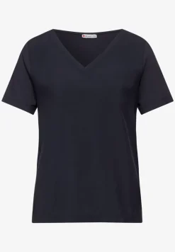 Shirt in cupro materiaalmix