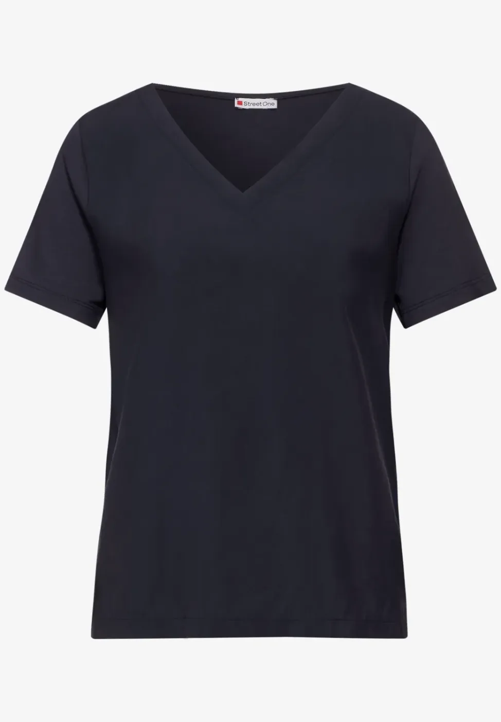 Shirt in cupro materiaalmix