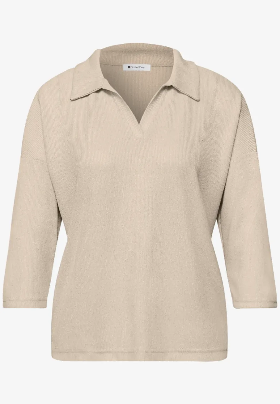 Shirt in effen kleur