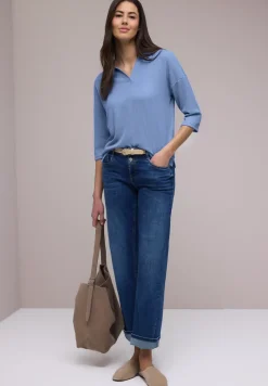 Shirt in effen kleur