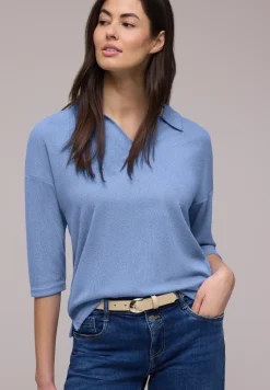 Shirt in effen kleur