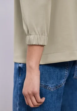 Shirt in effen kleur