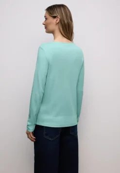 Shirt in effen kleur