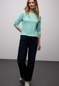 Shirt in effen kleur