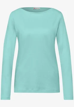 Shirt in effen kleur