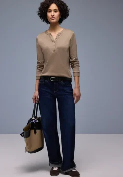 Shirt in effen kleur