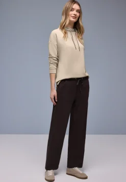 Shirt in effen kleur