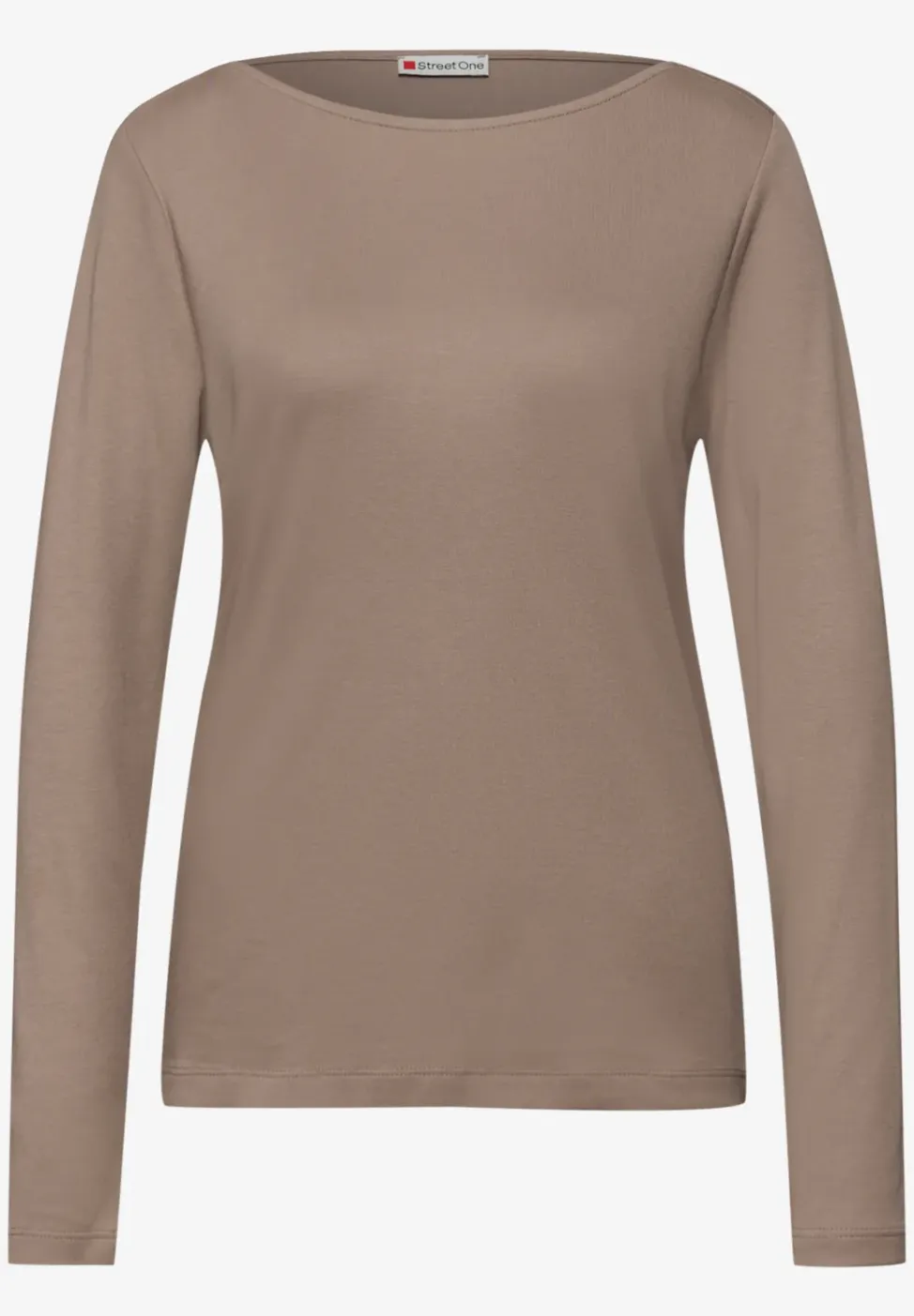 Shirt in effen kleur