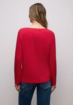 Shirt in effen kleur