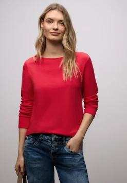 Shirt in effen kleur
