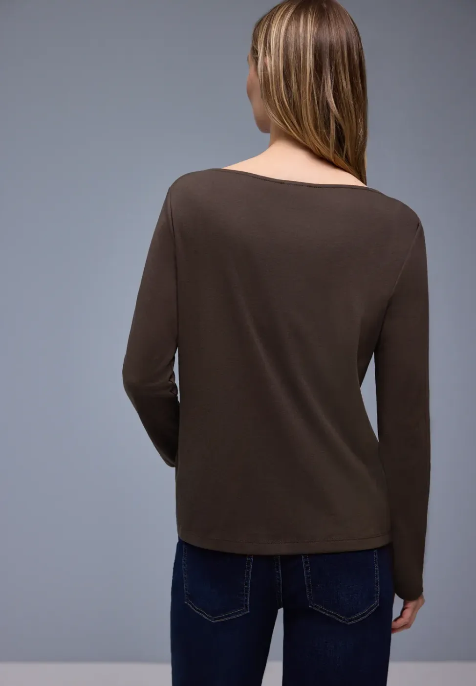 Shirt in effen kleur