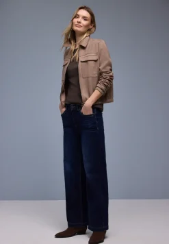 Shirt in effen kleur