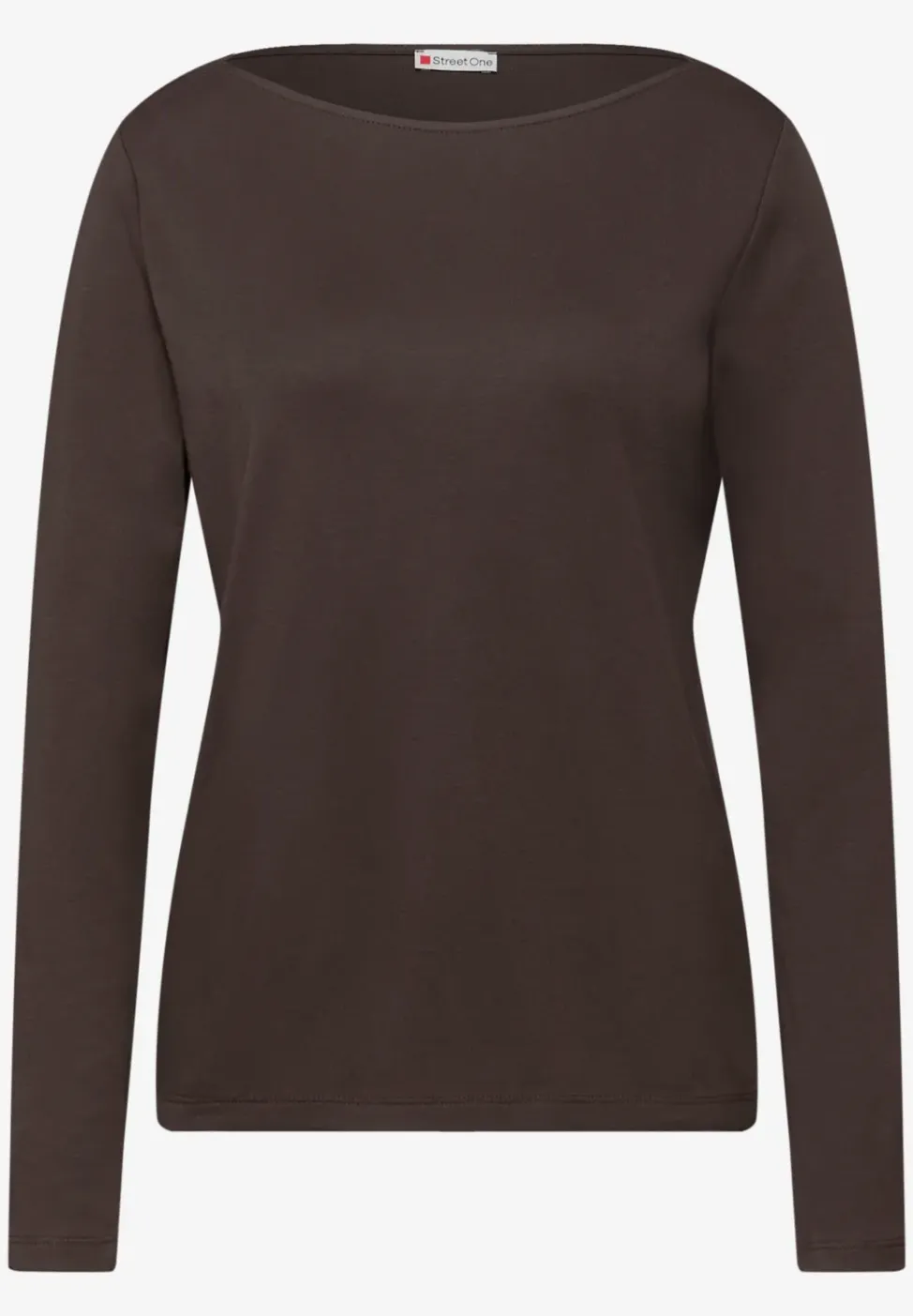 Shirt in effen kleur