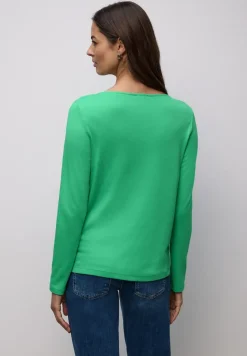 Shirt in effen kleur