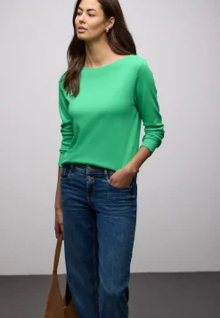 Shirt in effen kleur