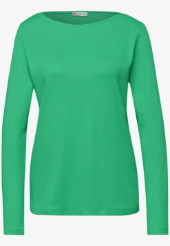 Shirt in effen kleur