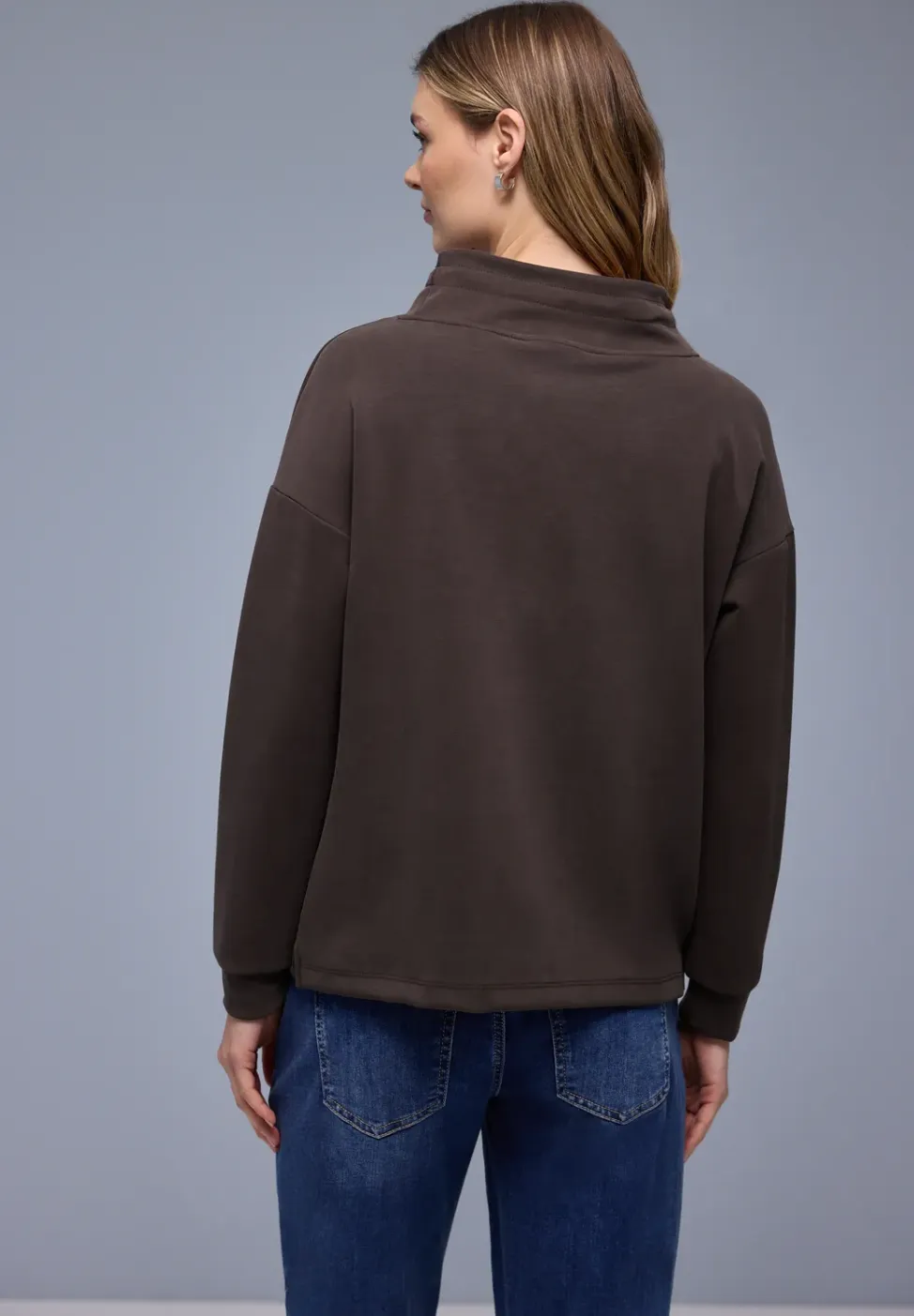 Shirt in effen kleur