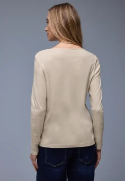 Shirt in effen kleur