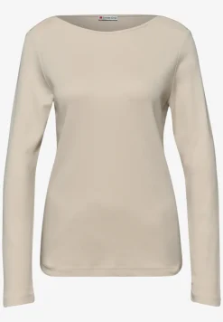 Shirt in effen kleur