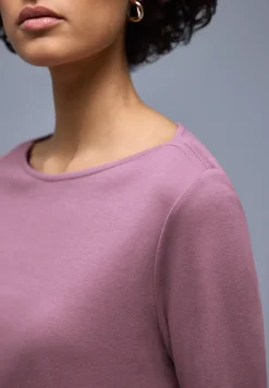 Shirt in effen kleur