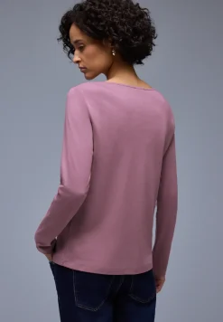 Shirt in effen kleur