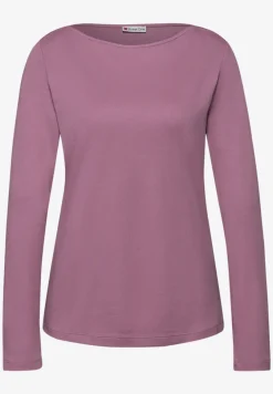 Shirt in effen kleur