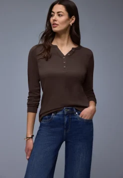 Shirt in effen kleur