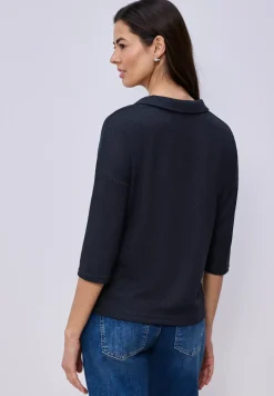 Shirt in effen kleur