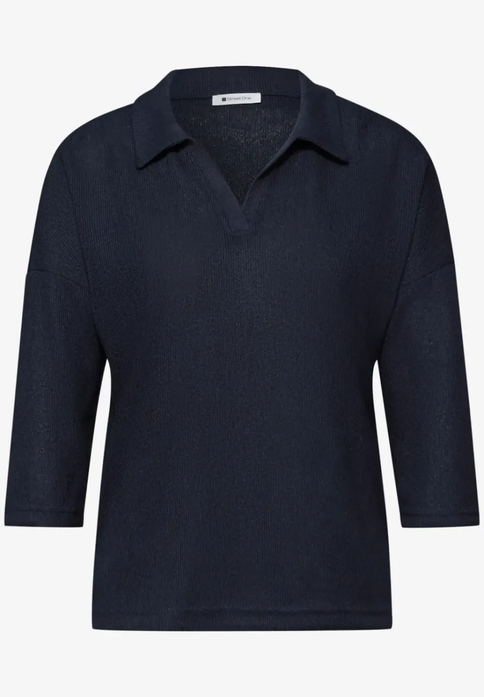 Shirt in effen kleur