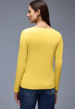 Shirt in effen kleur
