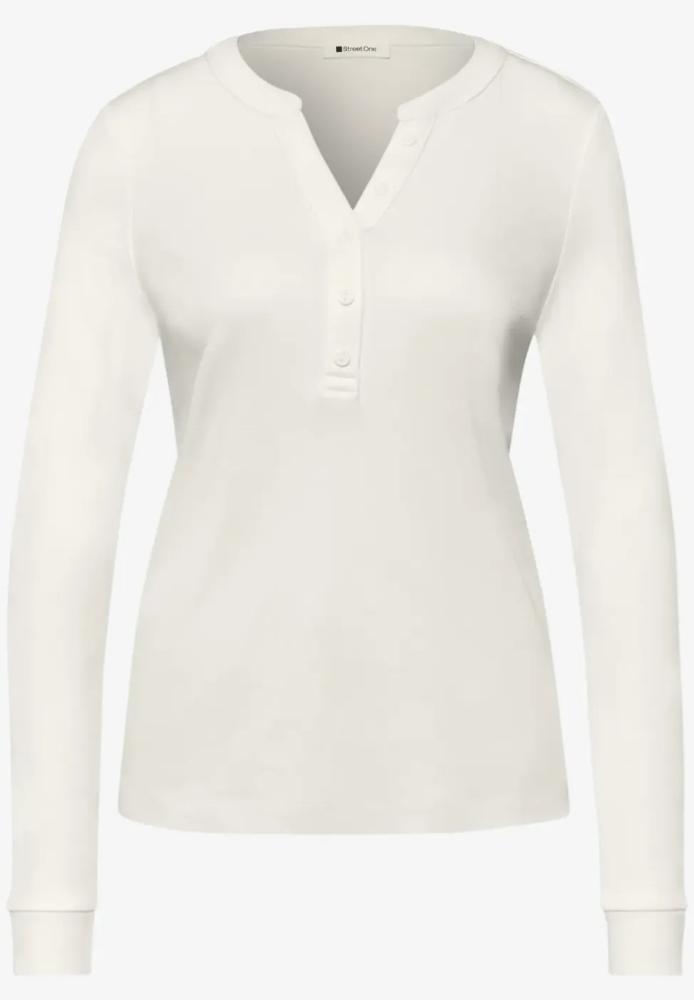 Shirt in effen kleur