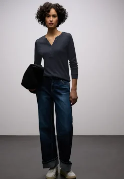 Shirt in effen kleur