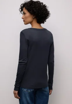 Shirt in effen kleur