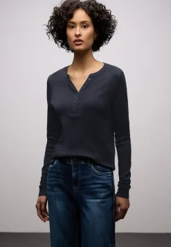 Shirt in effen kleur