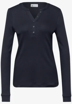 Shirt in effen kleur
