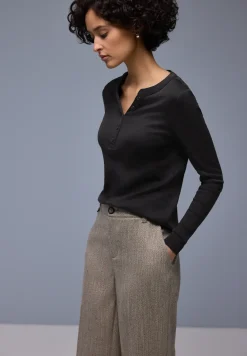 Shirt in effen kleur