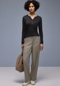 Shirt in effen kleur