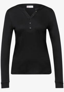 Shirt in effen kleur
