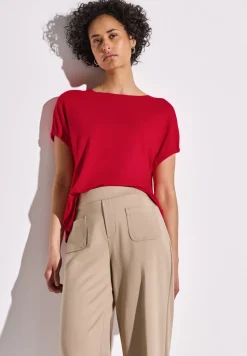 Shirt in effen kleur