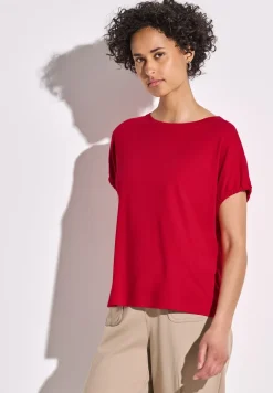Shirt in effen kleur