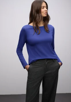 Shirt in effen kleur