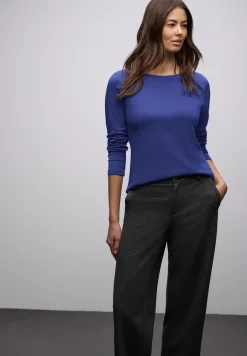 Shirt in effen kleur