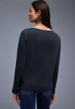Shirt in effen kleur