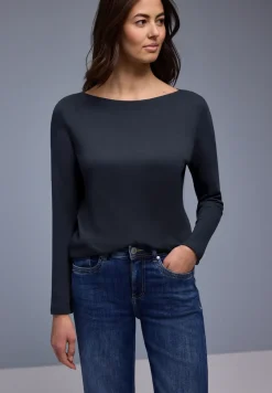 Shirt in effen kleur
